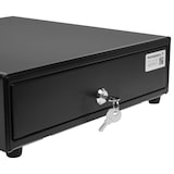 thumbnail of Monepass CD146e – 33,5cm – Cassetto portadenaro Low Duty 4 banconote / 8 monete con apertura automatica RJ11/RJ12