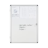 thumbnail of BI-OFFICE Vitrine d'intérieur en aluminium, surface magnétique - Format : 98,1 x 72 cm