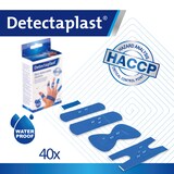 thumbnail of Pansement bleu Imperméable Mix 5 tailles X40 -Detectaplast