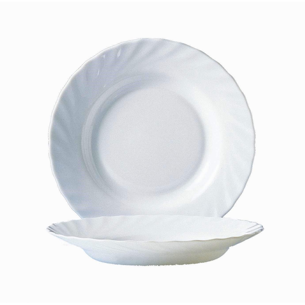 6 Teller tief  Trianon 22,5 cm Arcopal