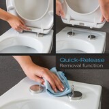 thumbnail of Kaiana Toilettendeckel O-Form Absenkautomatik antibakteriell Weiß