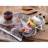 thumbnail of Dekoschale Blatt Masterbox 18-teilig Schale Aluminium Leaf Blattschale : silber