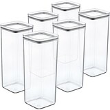 thumbnail of Vorratsdosen Set luftdicht stapelbar transparent