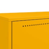 thumbnail of Helloshop26 - Buffet bahut commode armoire meuble de rangement organisateur cuisine salle de séjour salon haut jaune moutarde 68 x 02_0034736