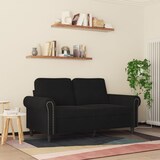 thumbnail of vidaXL 2-Sitzer-Sofa Schwarz 120 cm Samt