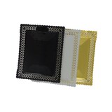 thumbnail of MONOUSO - Papptablett Spitze Schwarz 22x27 cm (10 Stück)