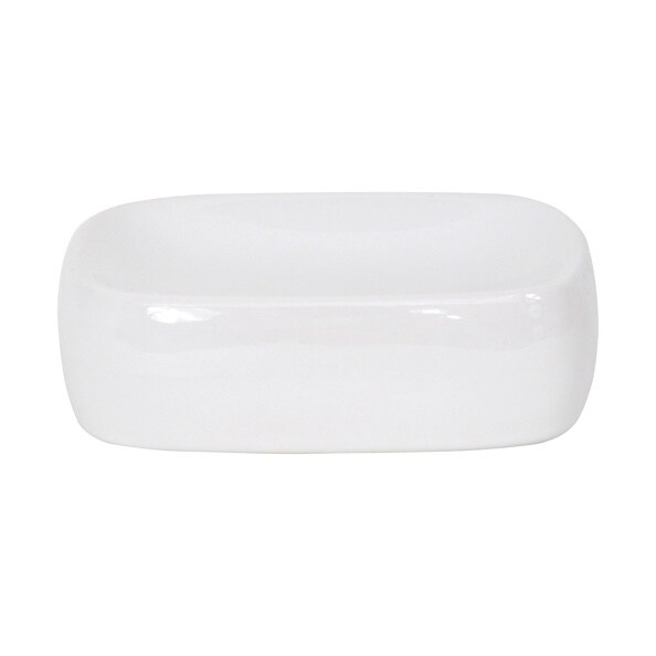 MSV Classic Saboneteira de Cerâmica na cor Branco