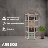 thumbnail of Scaffale Per Carichi Pesanti Ripiano Angolare 180 x 70 x 70 cm 875 kg