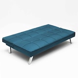 thumbnail of Divano letto in tessuto 2 posti design moderno Gemma pronto letto - Blu-DI319MIBL