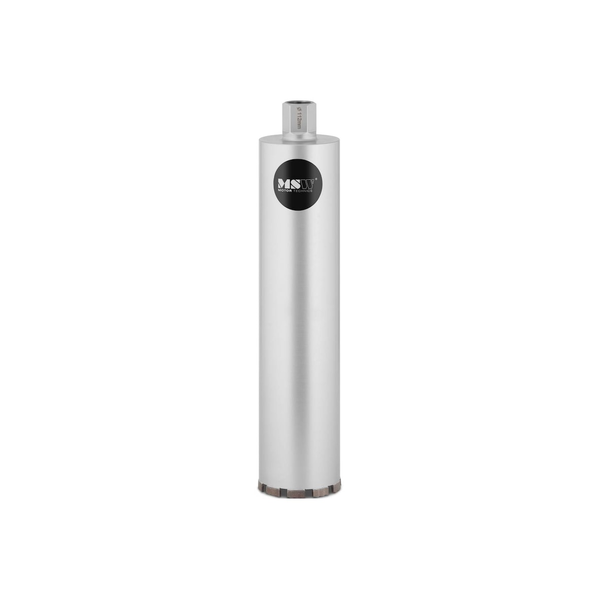 MSW - MSW Scie Trépan Diamant Diamantée Cloche Béton Foret Pour Carotteuse MSW-DCD-450/112-PRO (450 mm x 112 mm, G1, 1 ??'', Acier avec