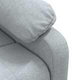 thumbnail of vidaXL Massagesessel Elektrisch Hellgrau Stoff