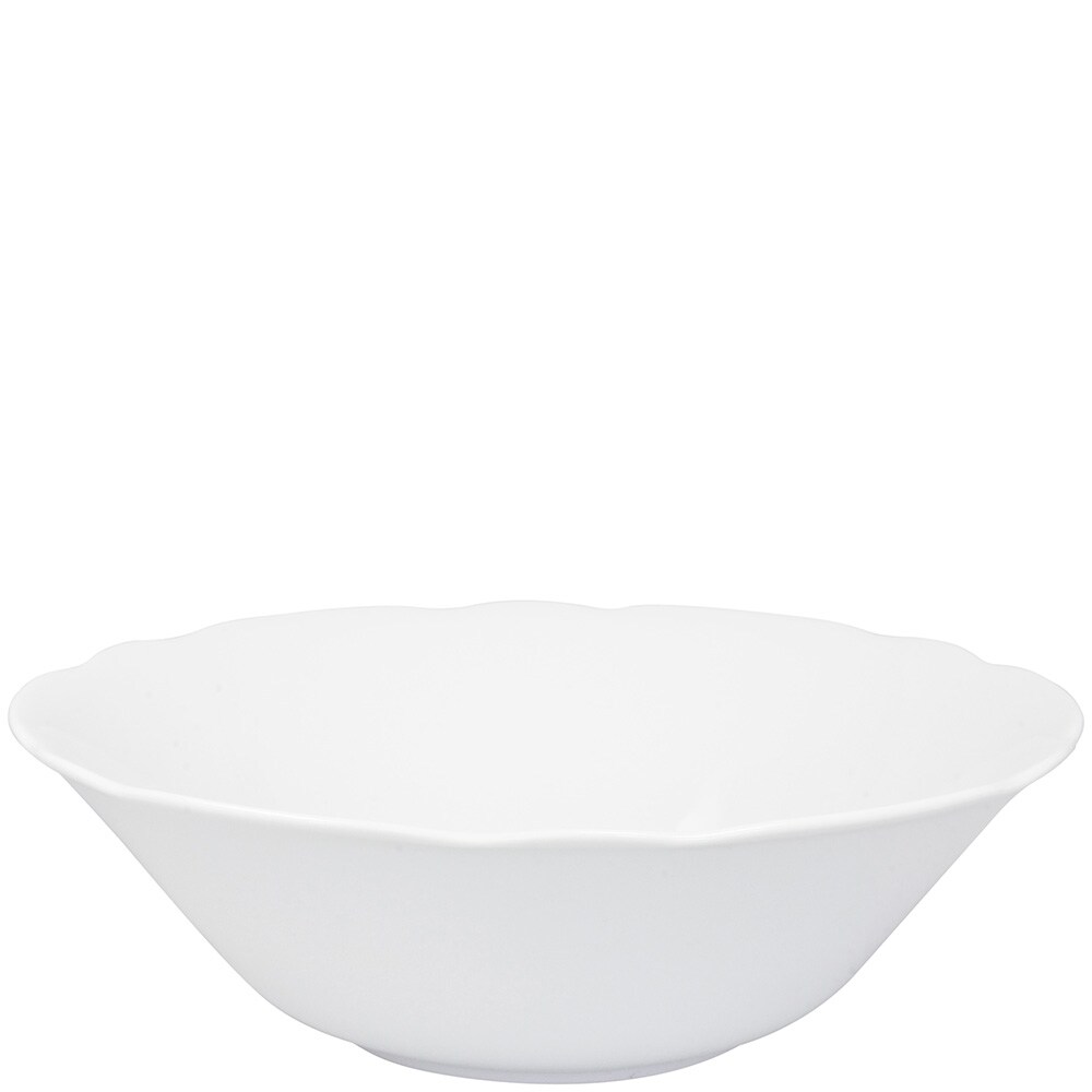 KAHLA 172903A90017C Rossella Schüssel 21 cm weiß | weiße Suppenschale aus Porzellan