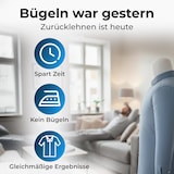 thumbnail of KLAMER Hemdenbügler Pro 1400W Bügelpuppe mit Aufsätzen für Hemden, Hosen & Schuhe – Automatischer Hemdglätter, Hosenbügler & Schuhtrockner für falten…