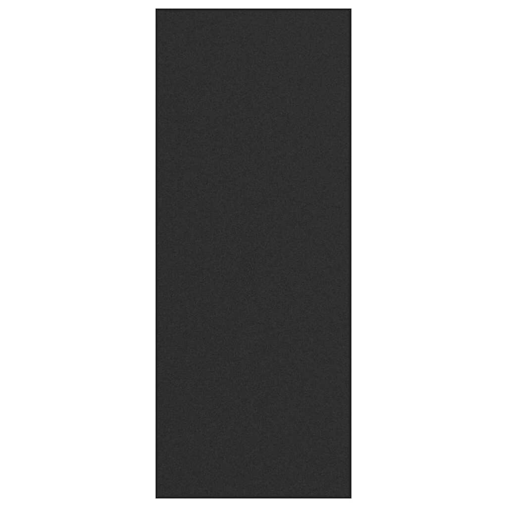 vidaXL Deurmat Anders Zwart 120 x 300 cm Polyamide en PVC
