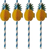 thumbnail of 500 Stück Papierstrohhalme Ø 6 mm · 20 cm  Pineapple