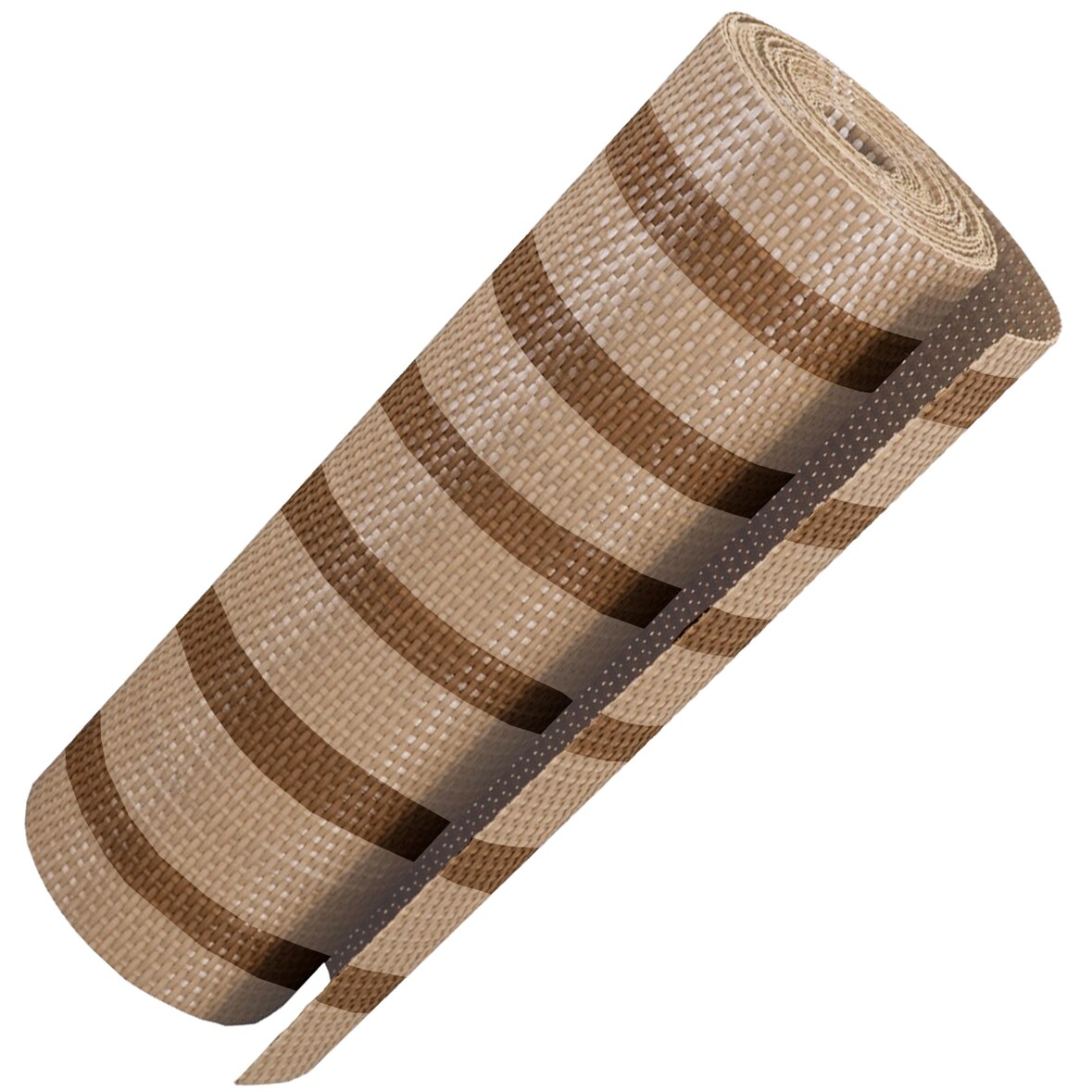 Polyrattan Balkon Sichtschutz Privafence - Balkonbespannung - UV-fest, Witterungsbeständig, Blickdicht 300x90 cm Braun & Beige