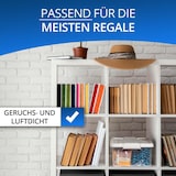 thumbnail of Aufbewahrungsbox mit Deckel 5er Set 1,5 L Kunststoffbox Stapelbox Regalbox Lagerbox Transparent