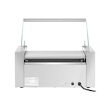 thumbnail of Royal Catering Asador de salchichas - 7 rodillos - cajón calentador - acero inoxidable