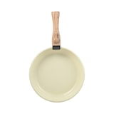 thumbnail of BERGNER Click&Cook - Conjunto de 2 frigideiras de alumínio fundido branco, Ø22Ø26cm, com cabo removível