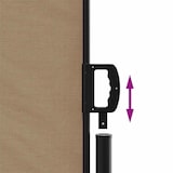 thumbnail of vidaXL Windscherm uittrekbaar 200x300 cm taupe