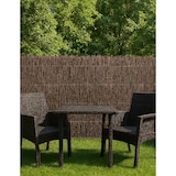 thumbnail of Cerramiento de Brezo Natural Alta Densidad 1800g/m² Ocultación 80% para Jardín, Terraza o Balcón, Cosido con Alambre Galvanizado | 1,5x5m -