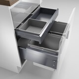 thumbnail of NABER Cox® Base 360 K/600-2 mit Base-Board Abfallsammler / hellgrau / 2x 15,5 L