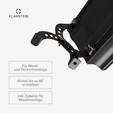 thumbnail of Cosmic Beam Plus XXL Infrarot-Heizstrahler 3000W IP44 Fernbedienung Schwarz