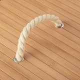 thumbnail of tectake Panier à linge bambou rectangulaire - 72 L, beige - 401836