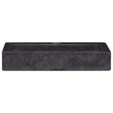 thumbnail of vidaXL Wandwaschbecken Schwarz 38x24x6,5 cm Marmor