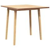 thumbnail of Table à manger naturel bois massif et caoutchouc Modèle Helios Ligne Élite