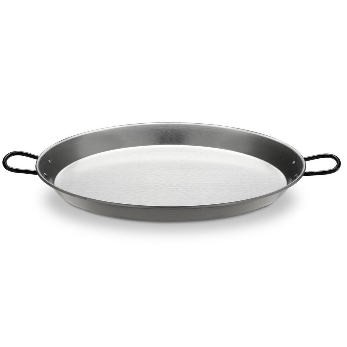 Makro Professional Paellera acero pulido 38cm 8 raciones