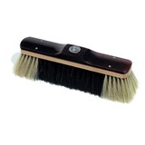 thumbnail of Stubenbesen Holzkörper Naturhaar mit Gewinde, zweifarbig lackiert 28 cm