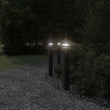 thumbnail of vidaXL Wegeleuchte Schwarz 80 cm Aluminium