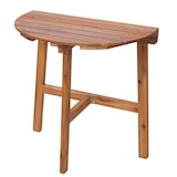 thumbnail of Tavolo pieghevole HWC-L19, tavolo da giardino tavolo da balcone, interno/esterno pieghevole in legno di acacia certificato MVG 71x70x34cm