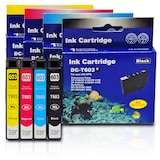 thumbnail of 4er Set D&C Tinte für Epson Expression Home XP-4100 Drucker