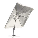 thumbnail of Ombrellone da Giardino Decentrato 3x4m in Alluminio e Poliestere Bianco