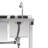 thumbnail of Royal Catering Mesa de coctelería - con cubitera y portabotellas -