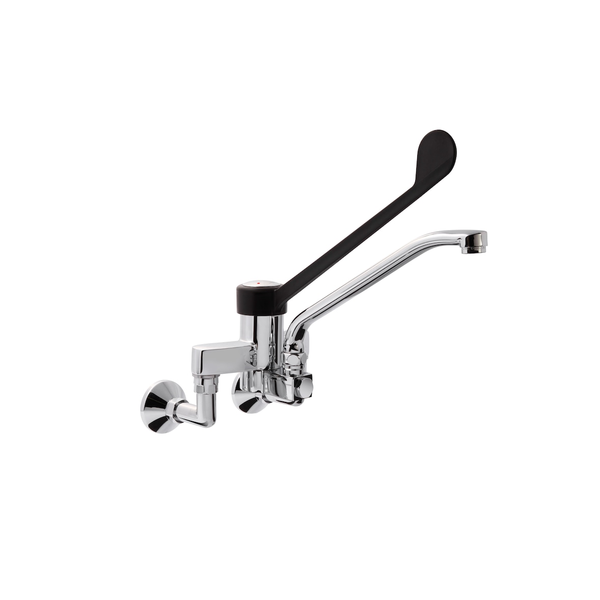 Grifo 2 aguas monomando GEREONTOLOGICO, caño 250x180mm. MURAL