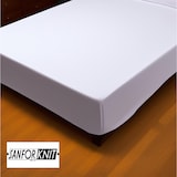 thumbnail of Jersey Spannbettlaken Premium  Marke Doppelpack  180 - 200 x 200 cm Weiß