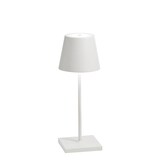 thumbnail of Zafferano Poldina Pro Mini White wiederaufladbare und dimmbare LED-Tischlampe mit einer Akkulaufzeit von bis zu 12 Stunden