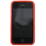 thumbnail of 3D Silikon-Tasche Gel Skin Rot für Apple iPhone 3G/3GS