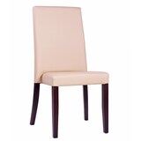 thumbnail of pemora Polsterstuhl Vollpolsterstuhl Esszimmerstuhl Stapelstuhl Stuhl Küche Gastronomie RELA ST Kunstleder beige