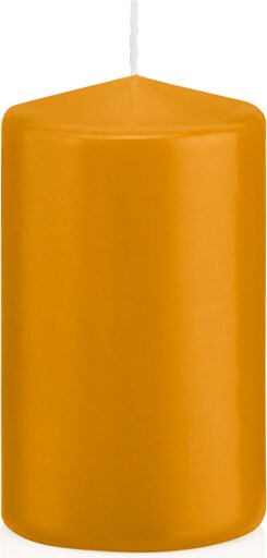 Stumpenkerzen Natur Ø 58 x 80 mm, 16 Stück