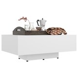 thumbnail of Table basse Blanc 85x55x31 cm Bois d'ingénierie Modèle Atlas Master Studio