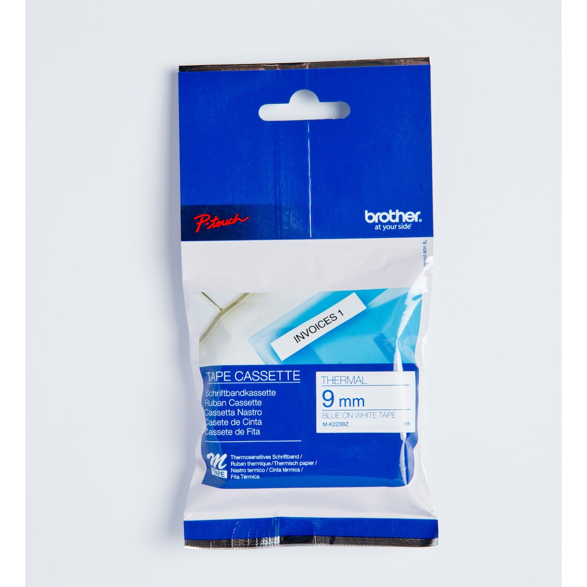 Brother MK-223BZ P-Touch blau, weiß