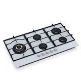 thumbnail of Ignito Chef Edition Gaskochfeld | 5 Brenner | elektr. Zündung | Wok | für Flüssig- oder Erdgas Weiß