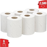 thumbnail of Essuyeur WypAll L10 Hygiène & Surfaces Alimentaires 6222  - 6 rouleaux blancs à dévidage central x 430 essuyeurs en papier (2 580 au total)