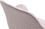 thumbnail of SalesFever Tischgruppe 160 x 85 cm | 5-tlg. | 35 mm Platte Akazie natur | H-Gestell Metall schwarz | 4 Stühle aus Samt | rose – schwarz