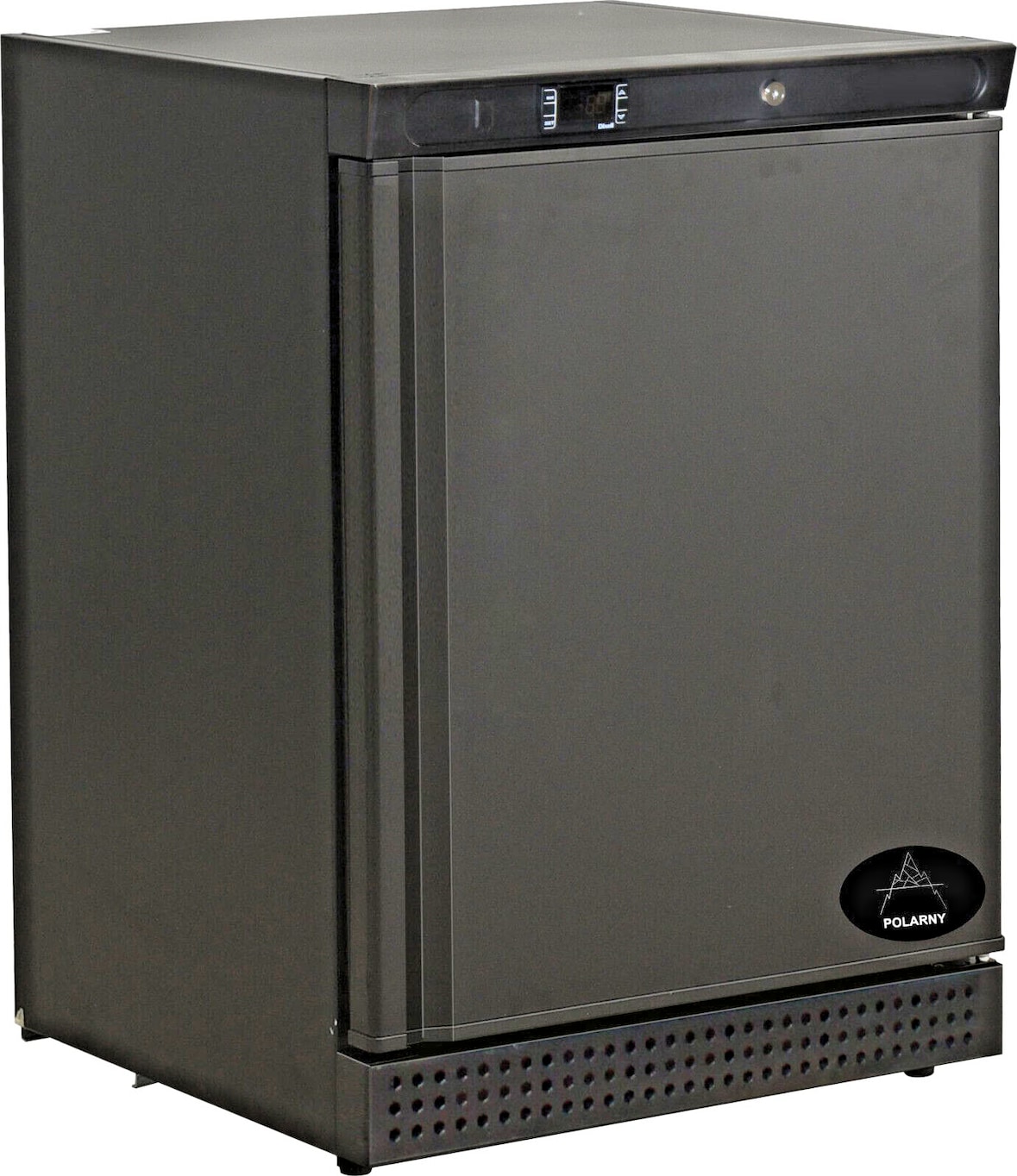 Gastro Kühlschrank Gewerbekühlschrank Lagerkühlschrank schwarz 1 Tür 0/+8°C 129 L