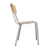 thumbnail of Sillas Bolero Cantina de Acero Galvanizado con Asiento y Respaldo de Madera (4 Piezas)